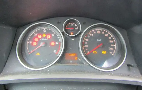 Opel Zafira B Speedometer (instrument cluster) 
