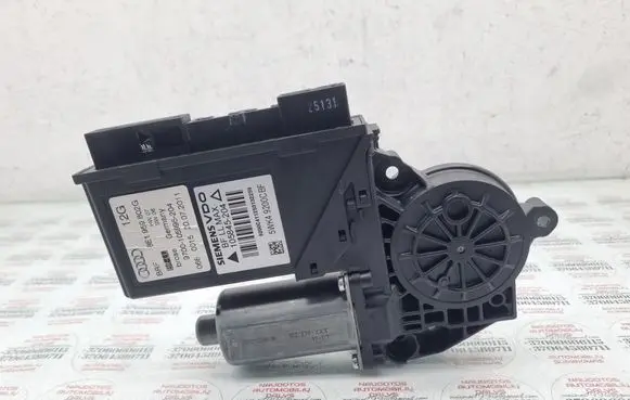 Front door window regulator motor
