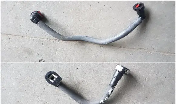 Volvo V40 Fuel line pipe 
