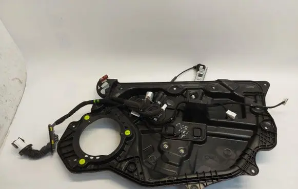 Front door window regulator with motor