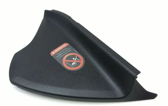 Dashboard side end trim