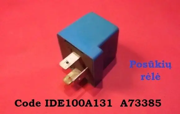 Fiat Multipla Light relay IDE100A131 A73385