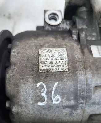 Skoda Roomster (5J) Air conditioning (A/C) compressor (pump) 6Q0820808D