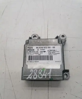 Peugeot 207 Airbag control unit/module 966359338000 0285010110