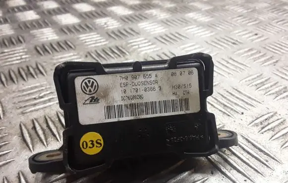 Audi A3 S3 8P ESP (stability system) control unit 10170103663 7H0907655A