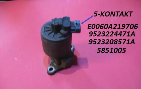 Opel Tigra A EGR valve E0060A219706 9523224471A