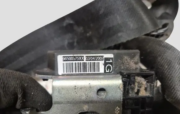 Citroen C6 Front seatbelt 96500575XX