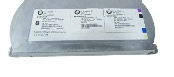 BMW X6 E71 Bluetooth control unit module 84109231093 9231093