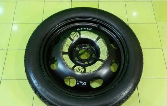 Peugeot 5008 R18 spare wheel 5X108