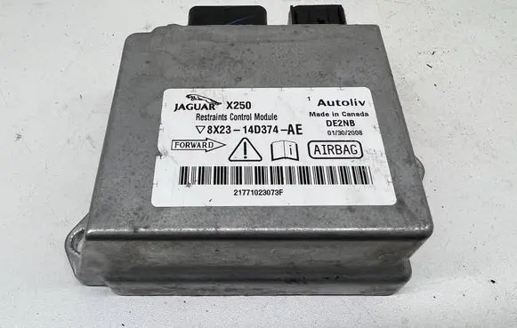 Jaguar XF X250 Airbag control unit/module 8X2314D374AE 21771023073F 01302008