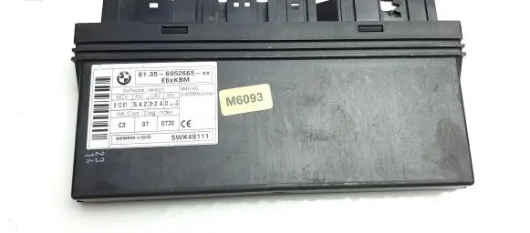BMW 5 E60 E61 Comfort/convenience module 6952665 M6093