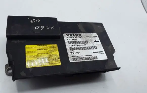 Volvo XC60 Airbag control unit/module P31313827 T009100500177 00405408B0