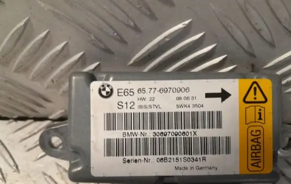 BMW 7 E65 E66 Airbag control unit/module 6970906