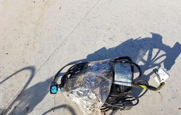 BMW 3 E46 Front door wiring loom/harness boot 6930771