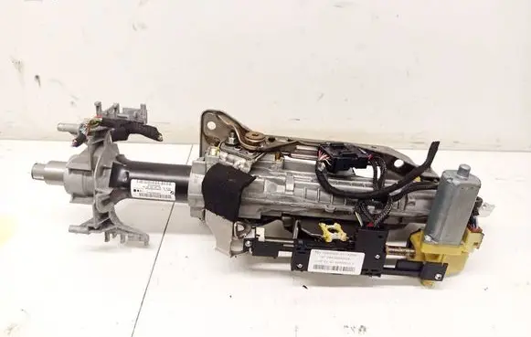 Steering wheel axle