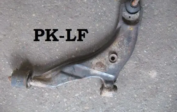 Hyundai Accent Front lower control arm/wishbone 5450022200