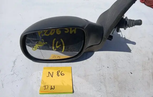 Peugeot 206 Coupe wind mirror (mechanical)
