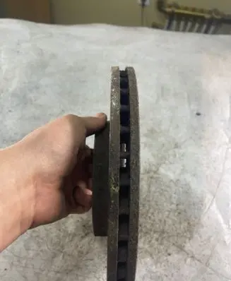 Opel Zafira A Front brake disc