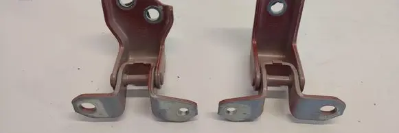 Front door hinge set