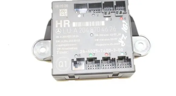 Mercedes-Benz C W204 Door control unit/module A2048704626