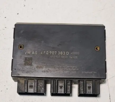 Audi A6 S6 C6 4F Tow bar trailer control unit/module 4F0907383D 5DS00999642