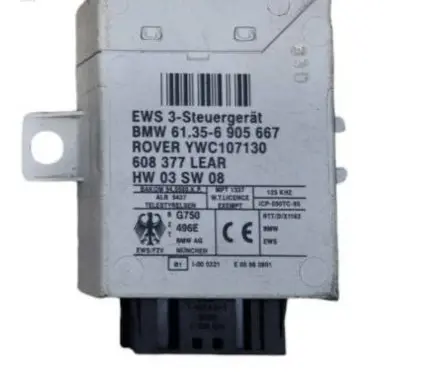 BMW 3 E46 Immobilizer control unit/module 61356905667 6905667