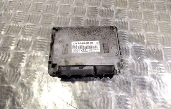 Skoda Fabia Mk2 (5J) Engine control unit/module 03D906023 5WP40806 5PW4080604
