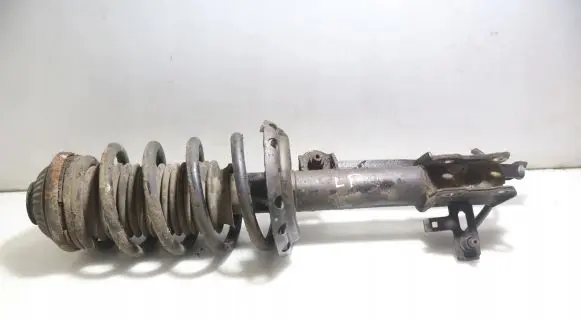 Front shock absorber with coil spring