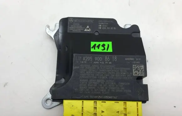 Mercedes-Benz C W205 Airbag control unit/module A2059008618 A2059027905