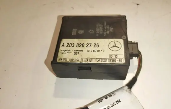 Mercedes-Benz C AMG W203 Alarm control unit/module A2038202726 510080170
