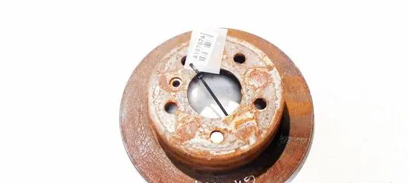 Mercedes-Benz B W245 Rear brake disc neventiliuojamas