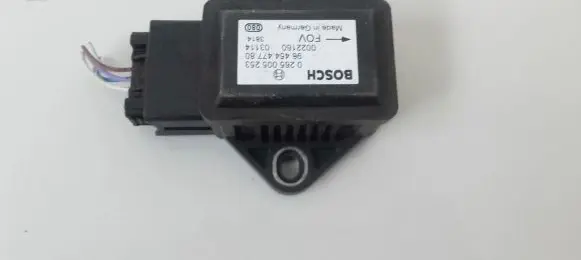 Peugeot 607 ESP acceleration yaw rate sensor 026500525 96.454.477.80