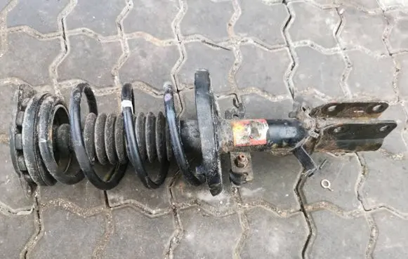 Renault Megane III Front shock absorber with coil spring 757296P P12818