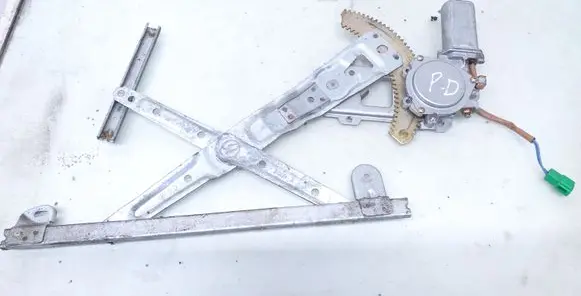 Subaru Legacy Front door window regulator with motor 