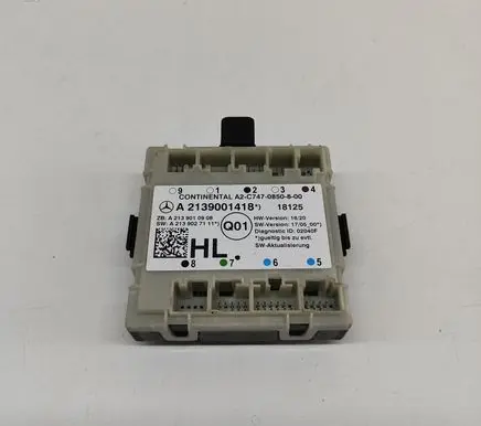 Mercedes-Benz E W213 Door control unit/module A2139001418 A2139010908