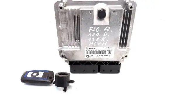 BMW 1 F20 F21 Engine ECU kit and lock set 8574093 030751011 0281019808
