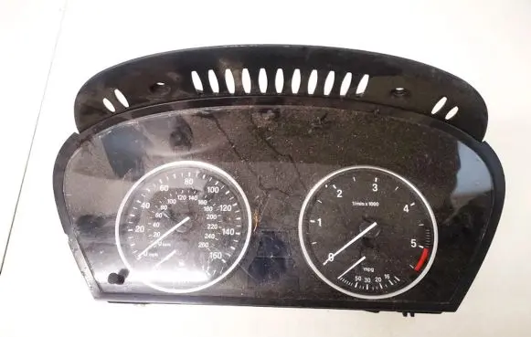 BMW 5 E60 E61 Speedometer (instrument cluster) 62109194890 62.10-9194890