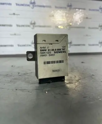 BMW 3 E46 Tow bar trailer control unit/module 61356908767 B090303 5WK1025