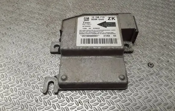 Opel Meriva A Airbag control unit/module 13158713