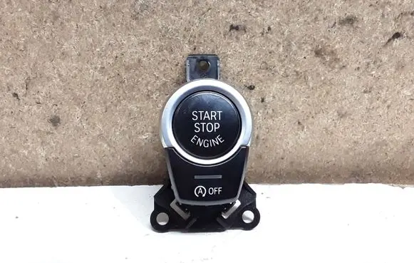Engine start stop button switch