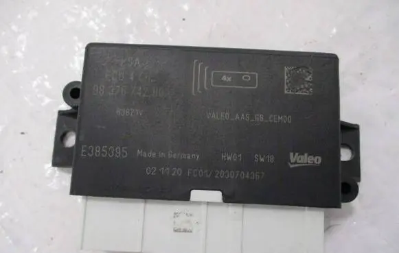 Opel Corsa F Parking PDC control unit/module 9837674280