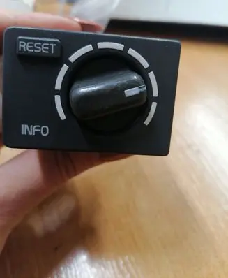 Volvo S40, V40 On-board computer control switch 30854647 7549096W40
