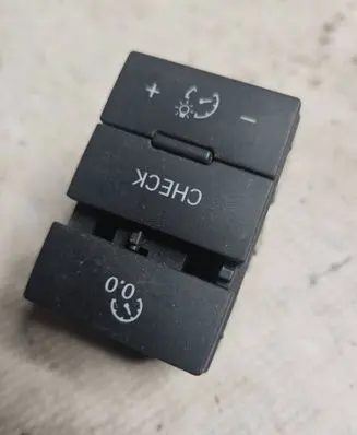 Panel lighting control switch