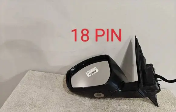 Front door electric wing mirror