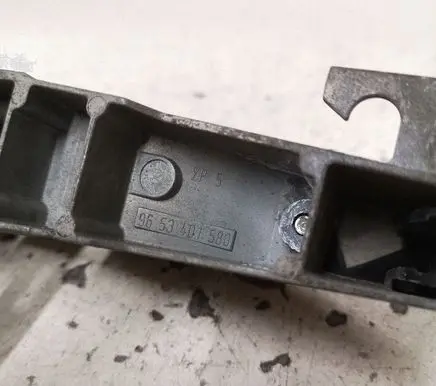Peugeot 407 Front door exterior handle 9653401580