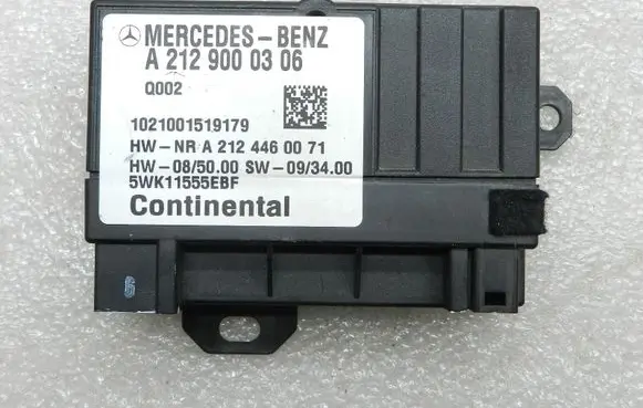Mercedes-Benz E W212 Fuel injection pump control unit/module A2129000306