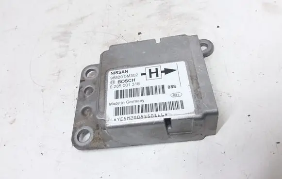 Nissan Almera N16 Airbag control unit/module 988205M302 0285001318