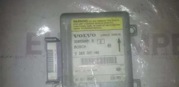 Volvo S40, V40 Airbag control unit/module 30855881BE 0285001146