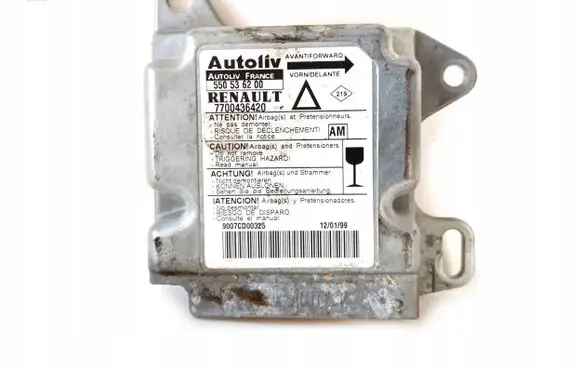 Renault Laguna I Airbag control unit/module 7700436420
