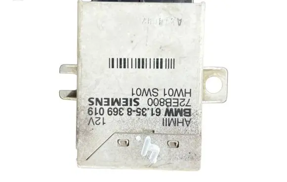 BMW 3 E46 Tow bar trailer control unit/module 8369019